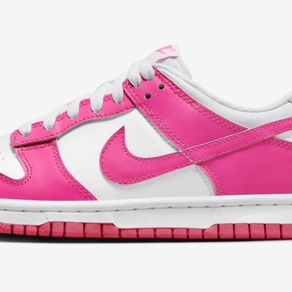 Nike Dunk Low "Laser Fuchsia" "LIMITED EDITION" - Picture 1 of 6